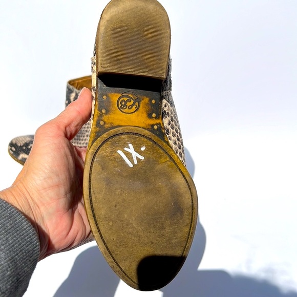 Lucky Brand Snakeskin Breah Booties - Picture 6 of 10